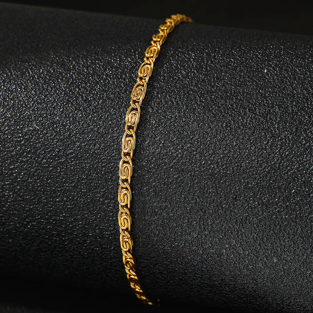 Steel Bracelet gold and silver