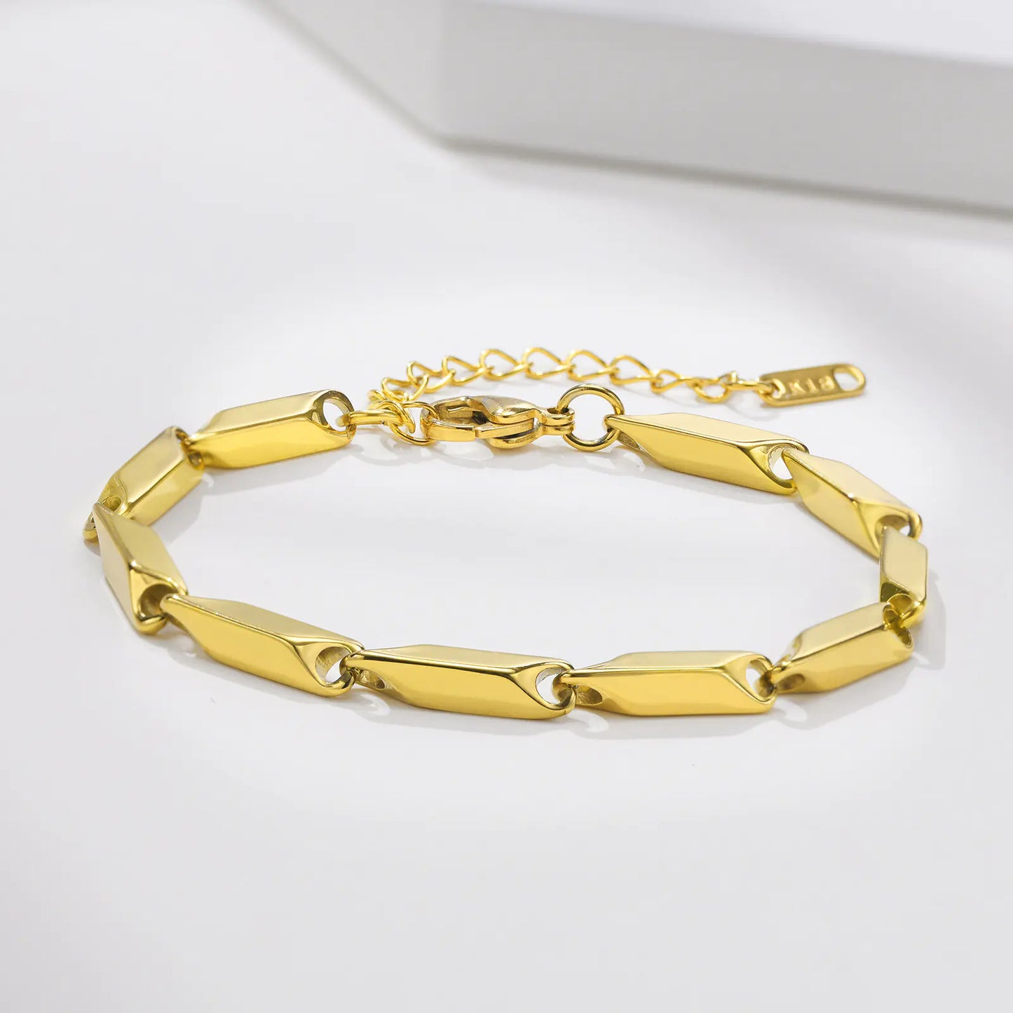 Men's Stainless Steel Melon Seed Bracelet