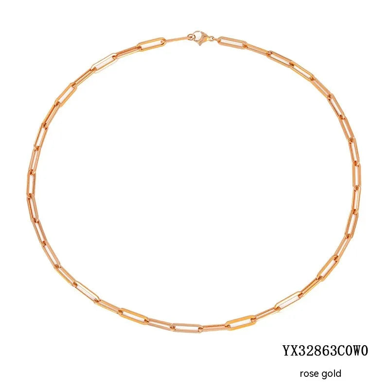 Minimalist Stainless Steel Necklace