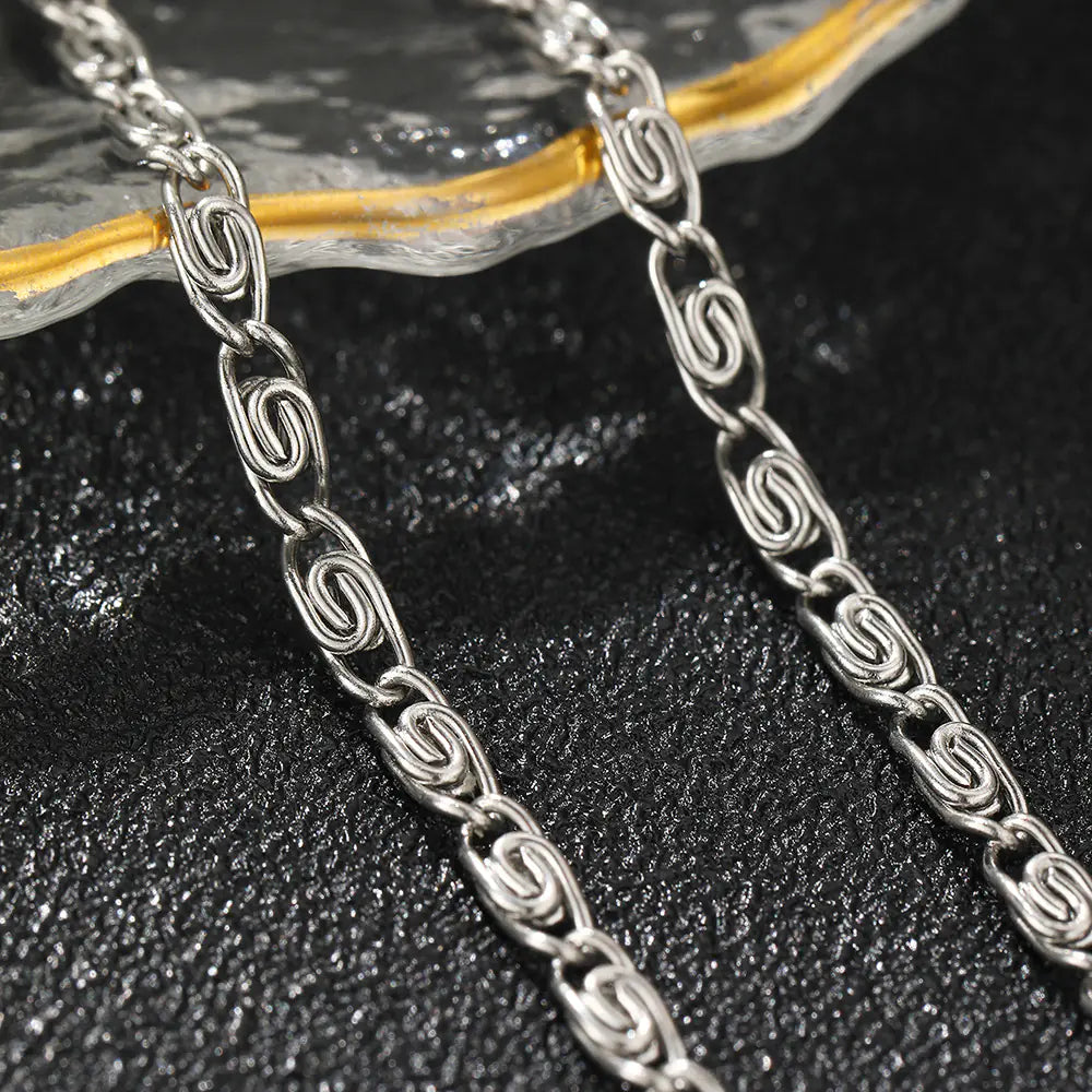 Steel Bracelet gold and silver