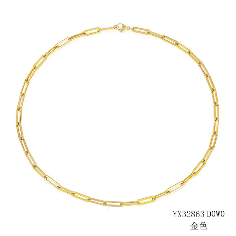 Minimalist Stainless Steel Necklace