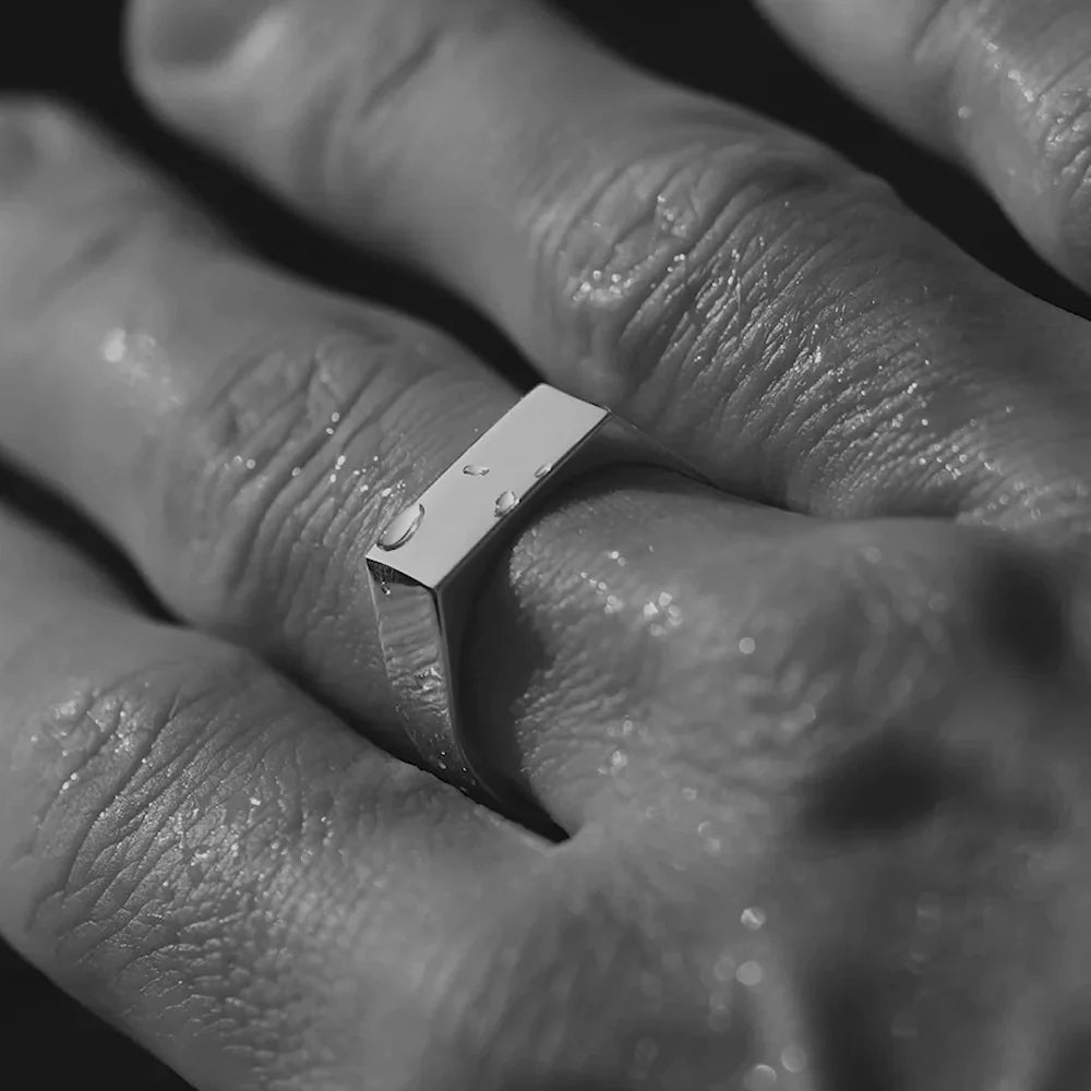 Slim Stainless Steel Ring