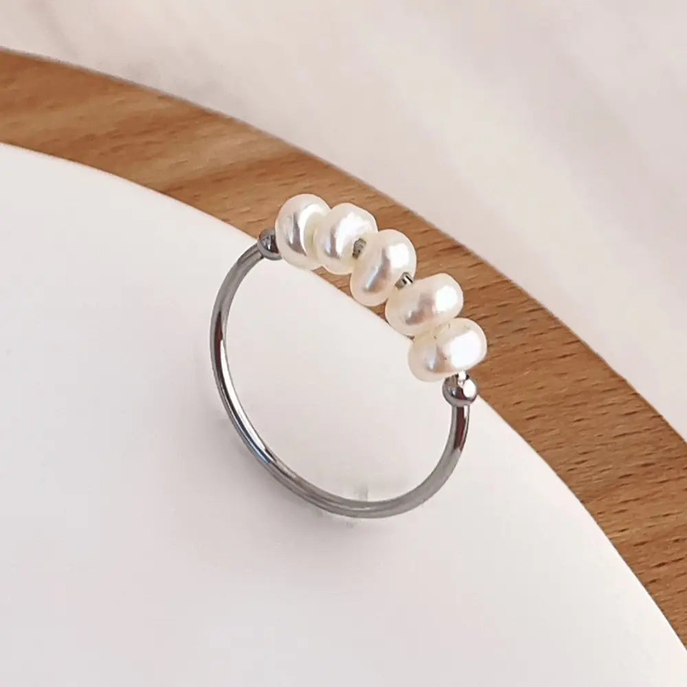 Light Luxury Stainless Steel Ring