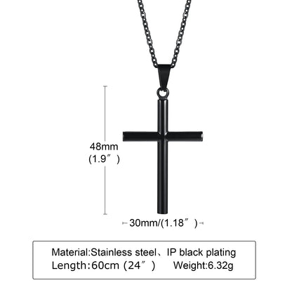 Stainless Steel Cross Necklace