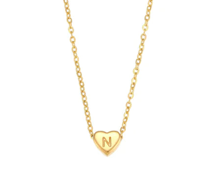 Initial 18K Gold Necklace NL