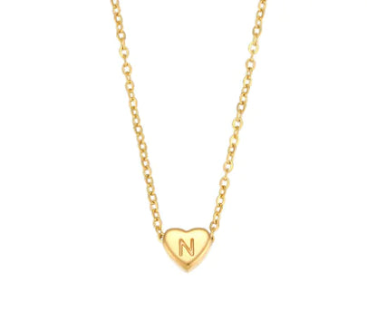 Initial 18K Gold Necklace NL