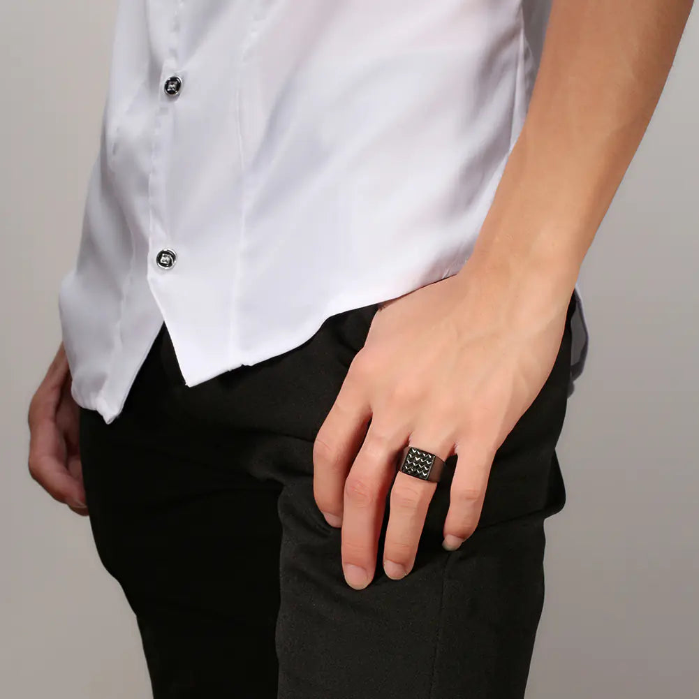 Stainless Steel Ring, Titanium Steel Band, Ring