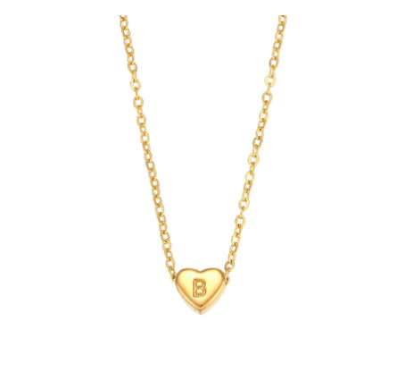 Initial 18K Gold Necklace NL