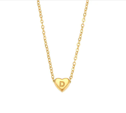 Initial 18K Gold Necklace NL
