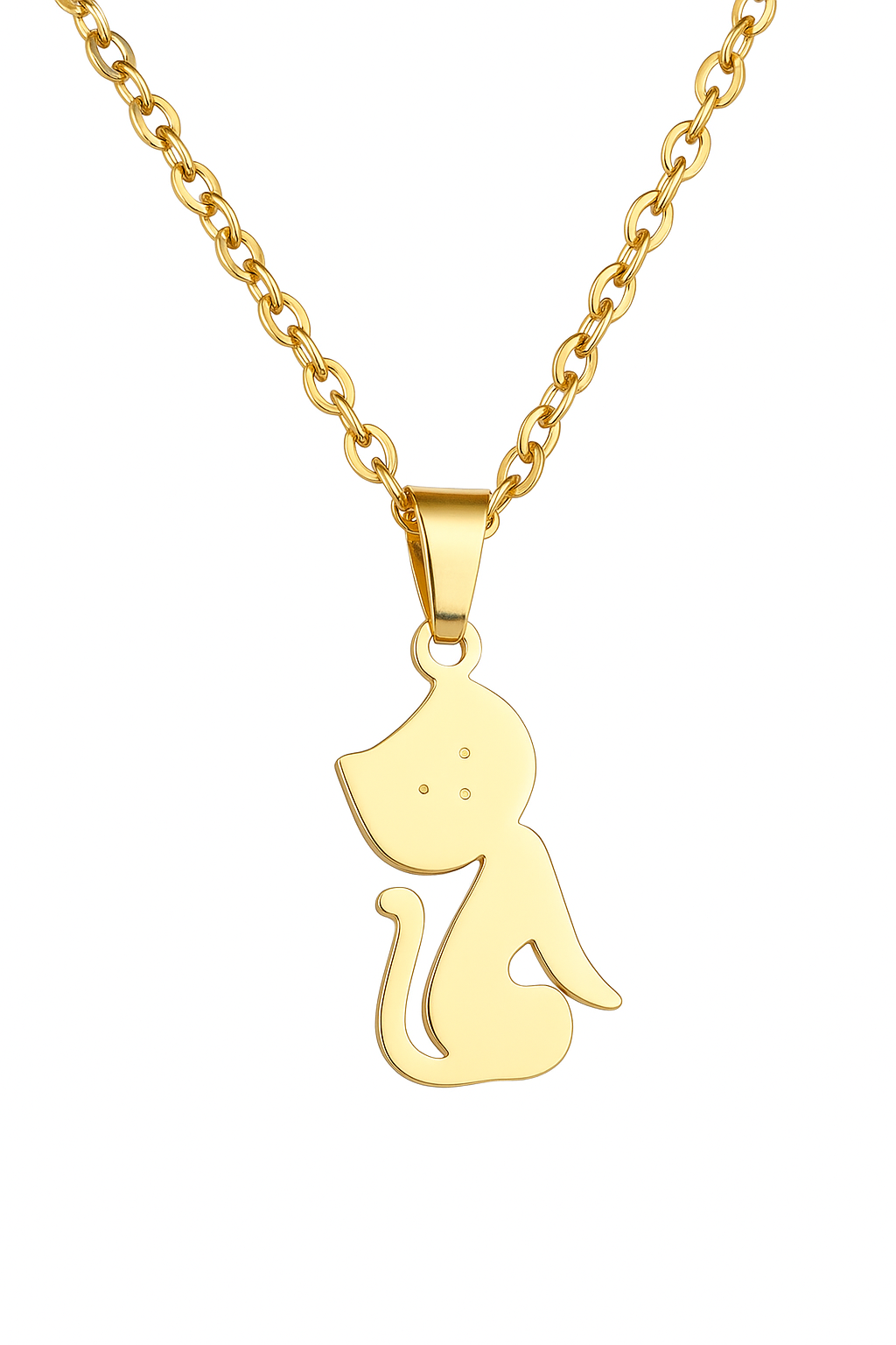 Cat Stainless Steel Necklace