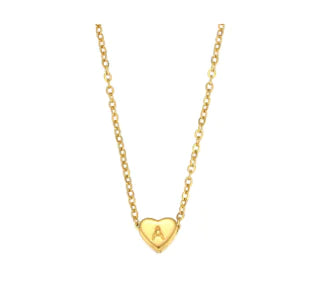 Initial 18K Gold Necklace NL