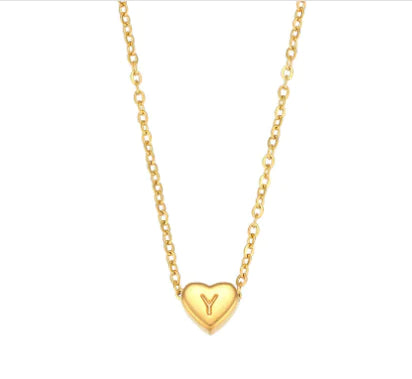 Initial 18K Gold Necklace NL