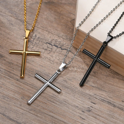 Stainless Steel Cross Necklace