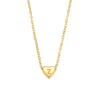 Initial 18K Gold Necklace NL