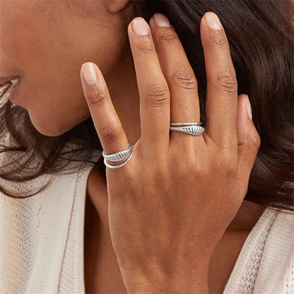 eManco Minimalist Gold-Plated Stainless Steel Ring