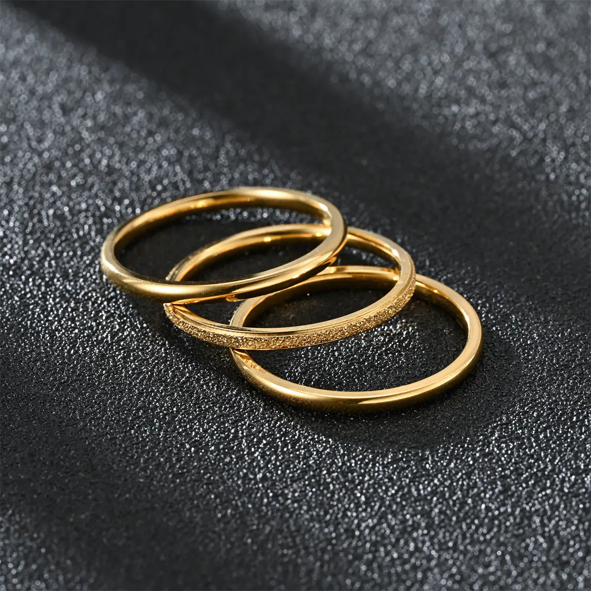 Light Luxury Stainless Steel Ring for Women deze nog tekst