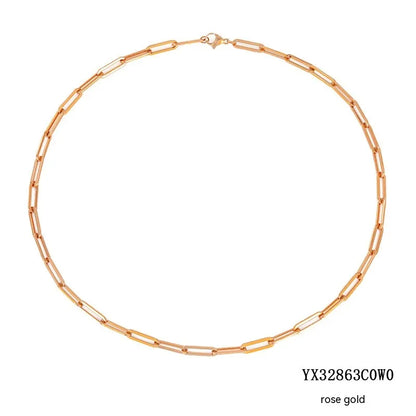 Minimalist Stainless Steel Necklace