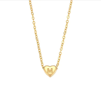 Initial 18K Gold Necklace NL