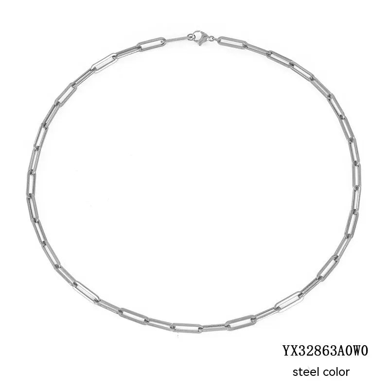 Minimalist Stainless Steel Necklace
