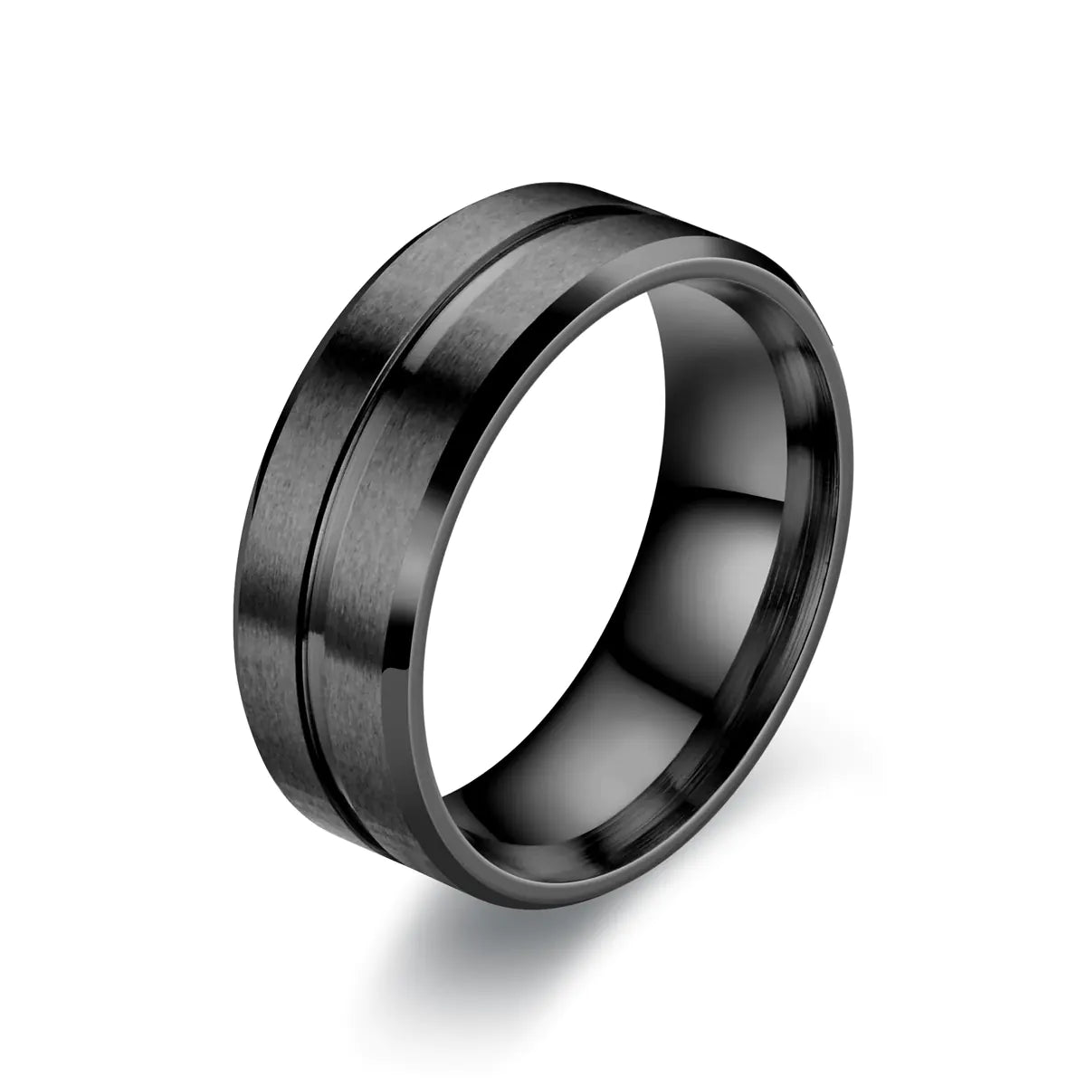 Matte Stainless Steel Ring for Men deze tekst nog