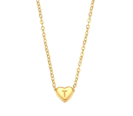 Initial 18K Gold Necklace NL