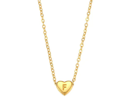 Initial 18K Gold Necklace NL