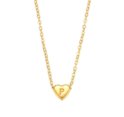 Initial 18K Gold Necklace NL