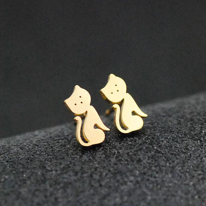 Cat Stainless Steel Necklace