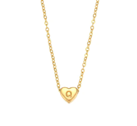 Initial 18K Gold Necklace NL