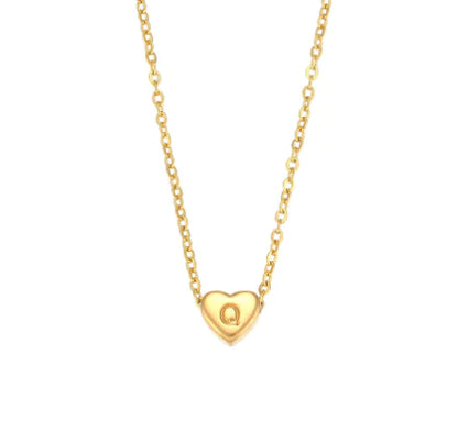 Initial 18K Gold Necklace NL
