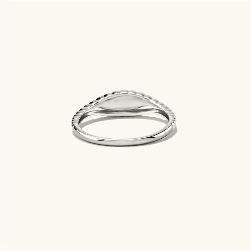 eManco Minimalist Gold-Plated Stainless Steel Ring