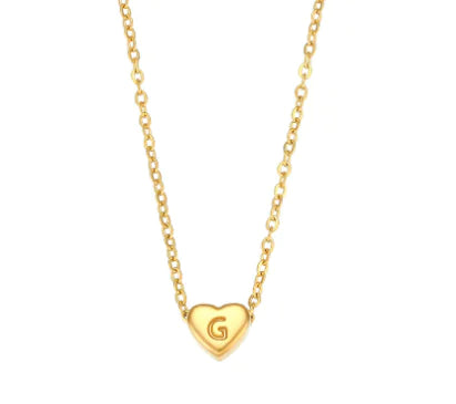 Initial 18K Gold Necklace NL