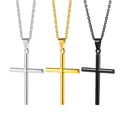 Stainless Steel Cross Necklace