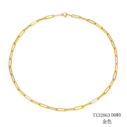 Minimalist Stainless Steel Necklace