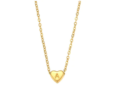 Initial 18K Gold Necklace NL