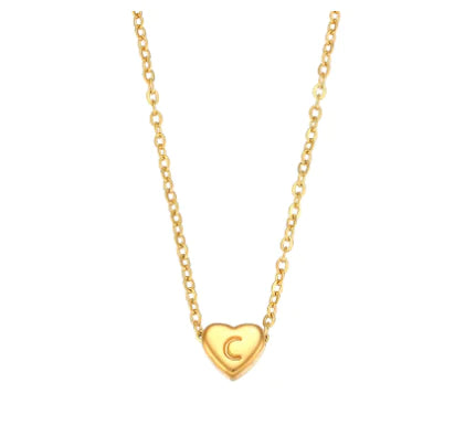 Initial 18K Gold Necklace NL