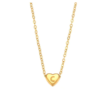 Initial 18K Gold Necklace NL
