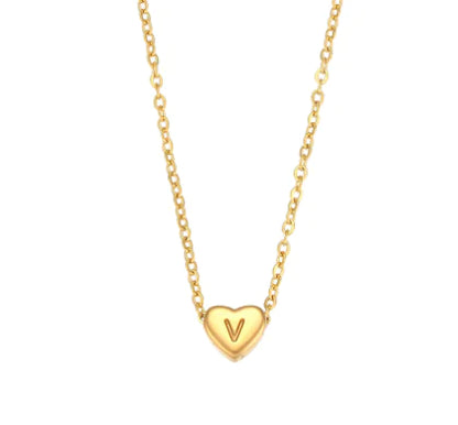 Initial 18K Gold Necklace NL