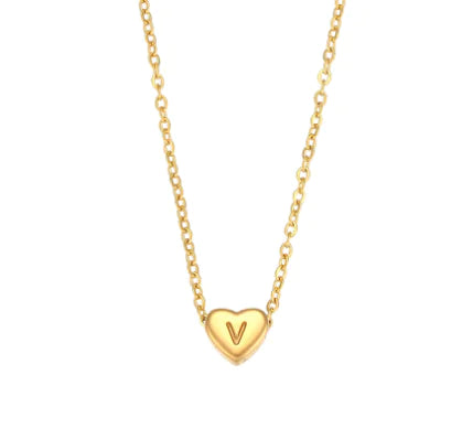Initial 18K Gold Necklace NL