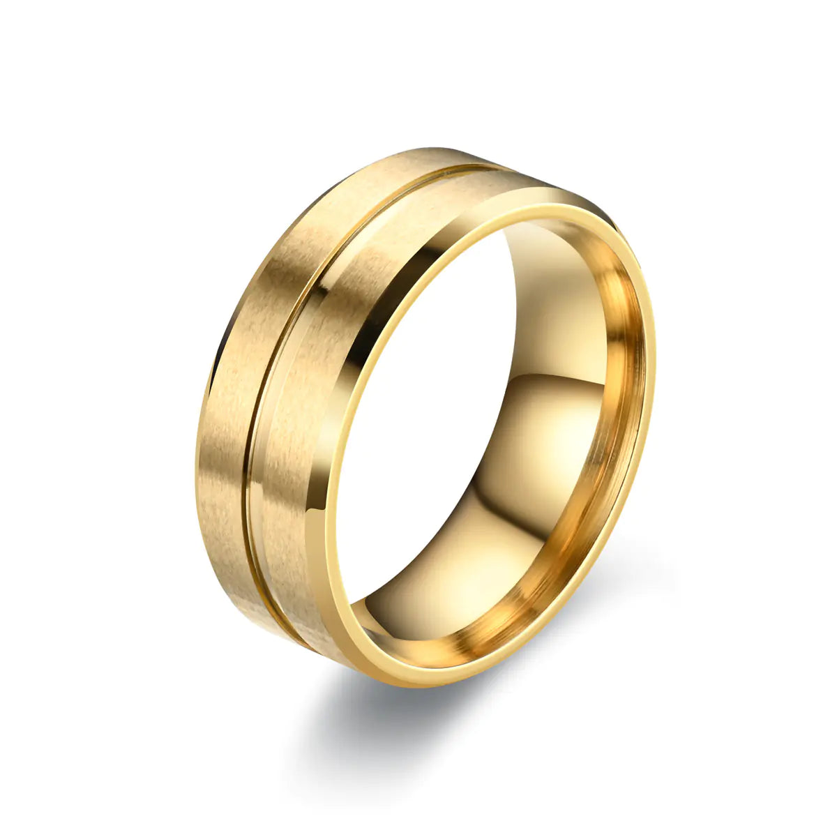 Matte Stainless Steel Ring for Men deze tekst nog